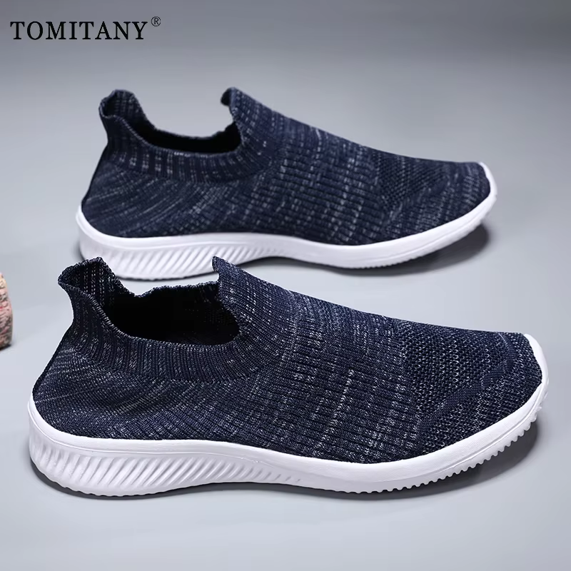 Zapatillas de hombre verano transpirables ligeras cómodas para correr - imagen 4