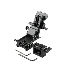 Adaptador Dovetail J para casco, aluminio ligero para PVS14/PVS15/18