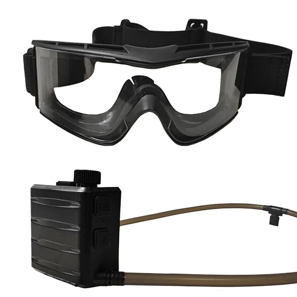 Kit antivaho con ventilador para gafas tácticas y de caza - imagen 4