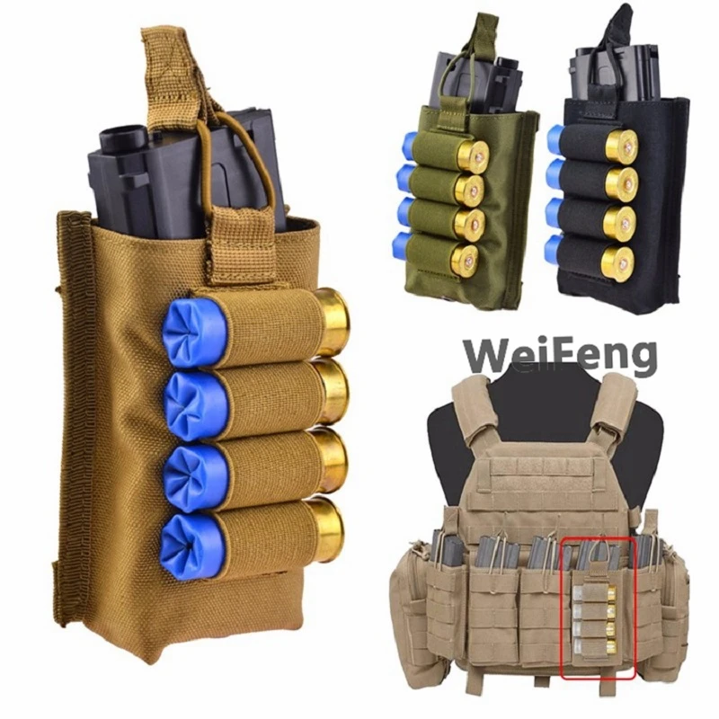 Bolsa táctica Molle compacta para cartuchos y cargadores