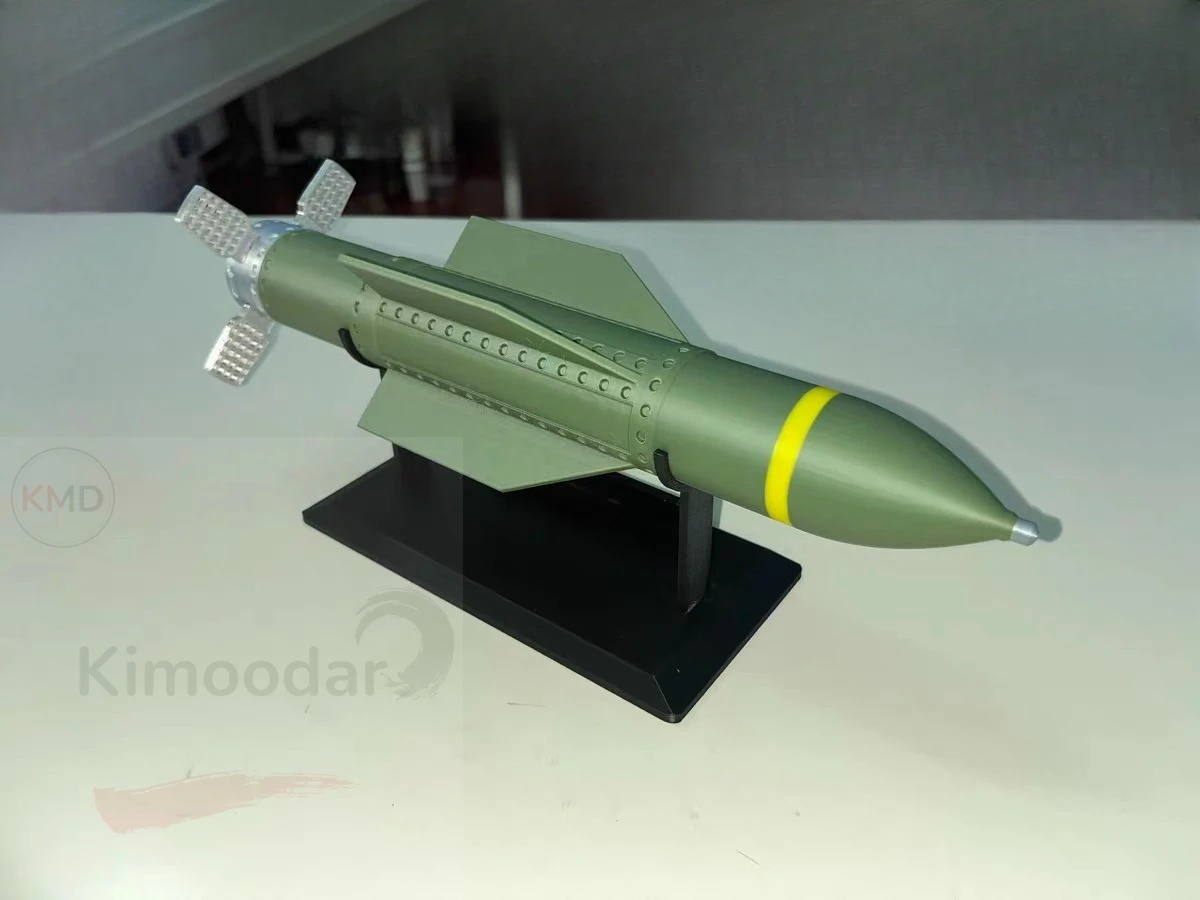 Modelo GBU-57 dummy de impresión 3D para colección táctica