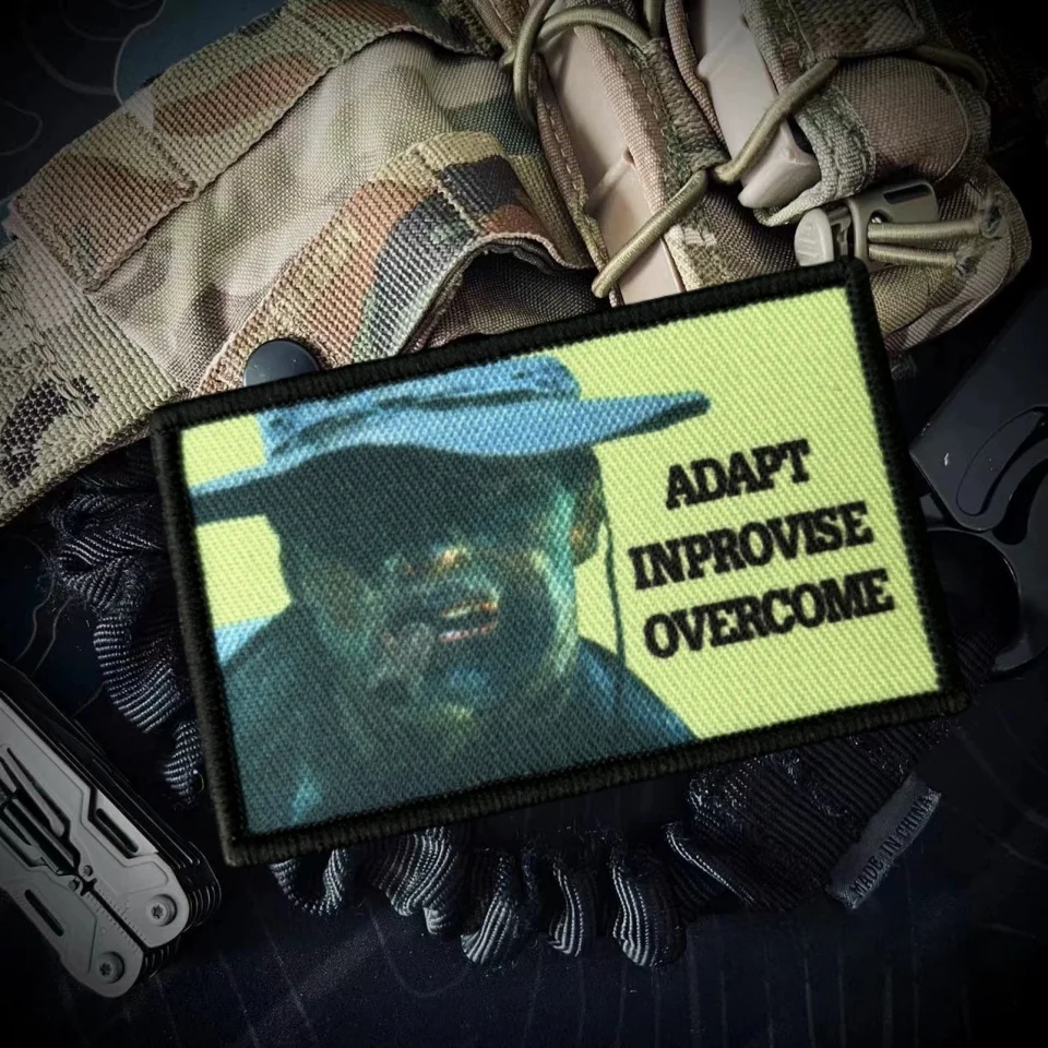 Parche táctico Heartbreak Ridge – Moral estadounidense para mochila - imagen 5