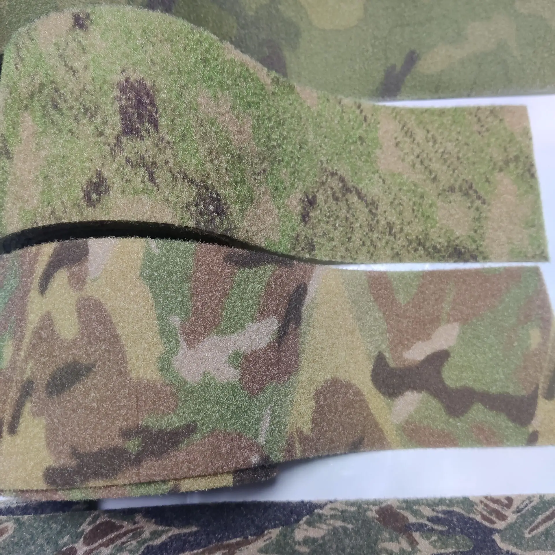 Detalle del estampado de tigre