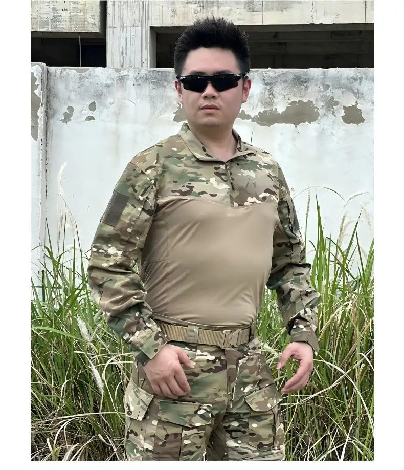 Traje de Combate Táctico tipo Frog – Uniforme camuflaje transpirable - imagen 3