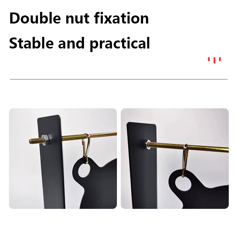 Objetivo oso 10cm tiro pistola colgante para interior exterior - imagen 2