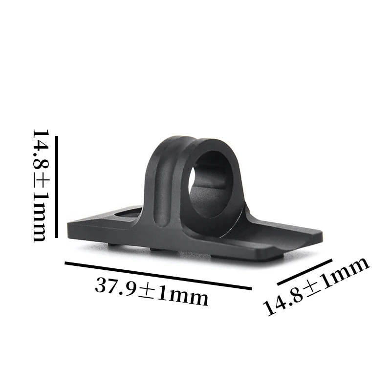 Hebilla QD Giratoria Táctica para MLOK – Montaje Correas Ajustables - imagen 5