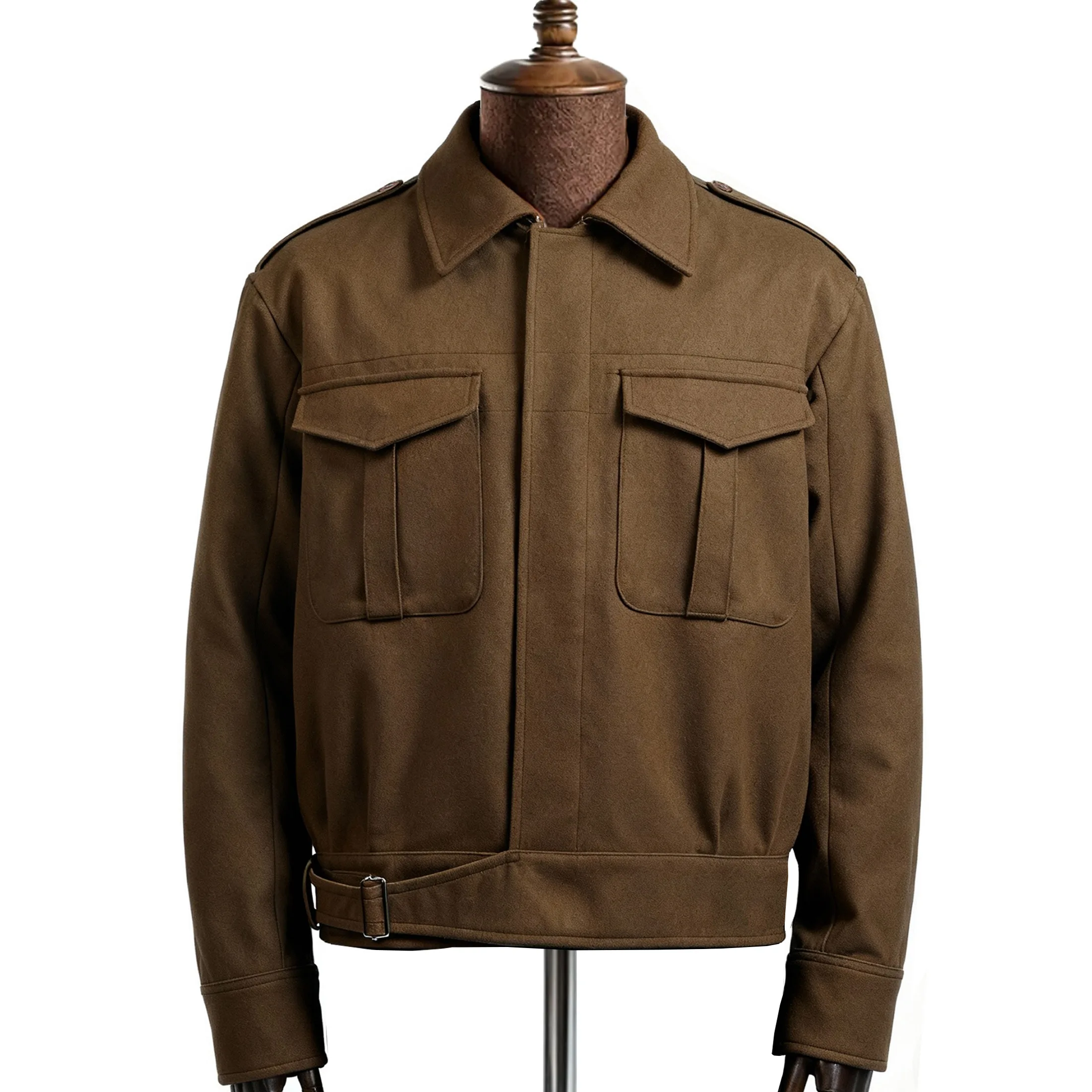 Chaqueta Militar P37 Invierno Retro – Abrigo Táctico Británico - imagen 2