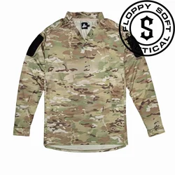 Camiseta de rugby de manga larga transpirable con protección solar