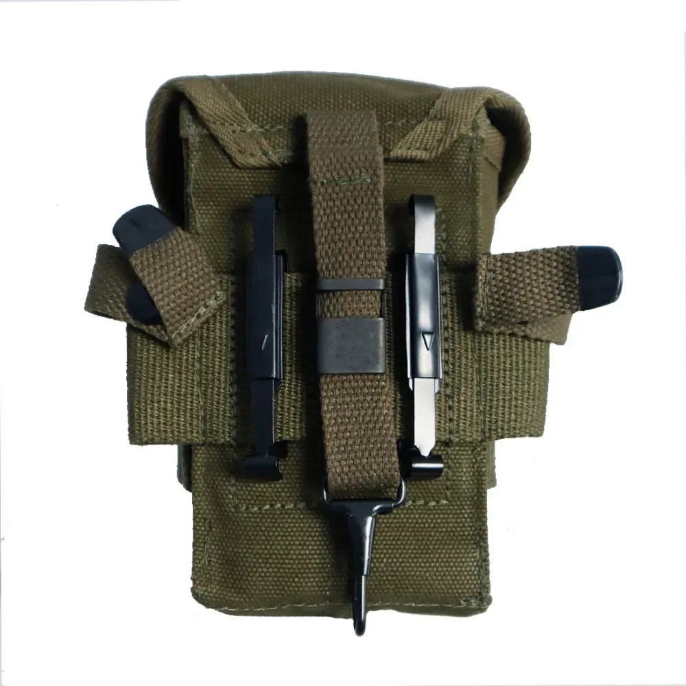 Bolsa táctica M1956 lona replica WW2 MOLLE - imagen 2