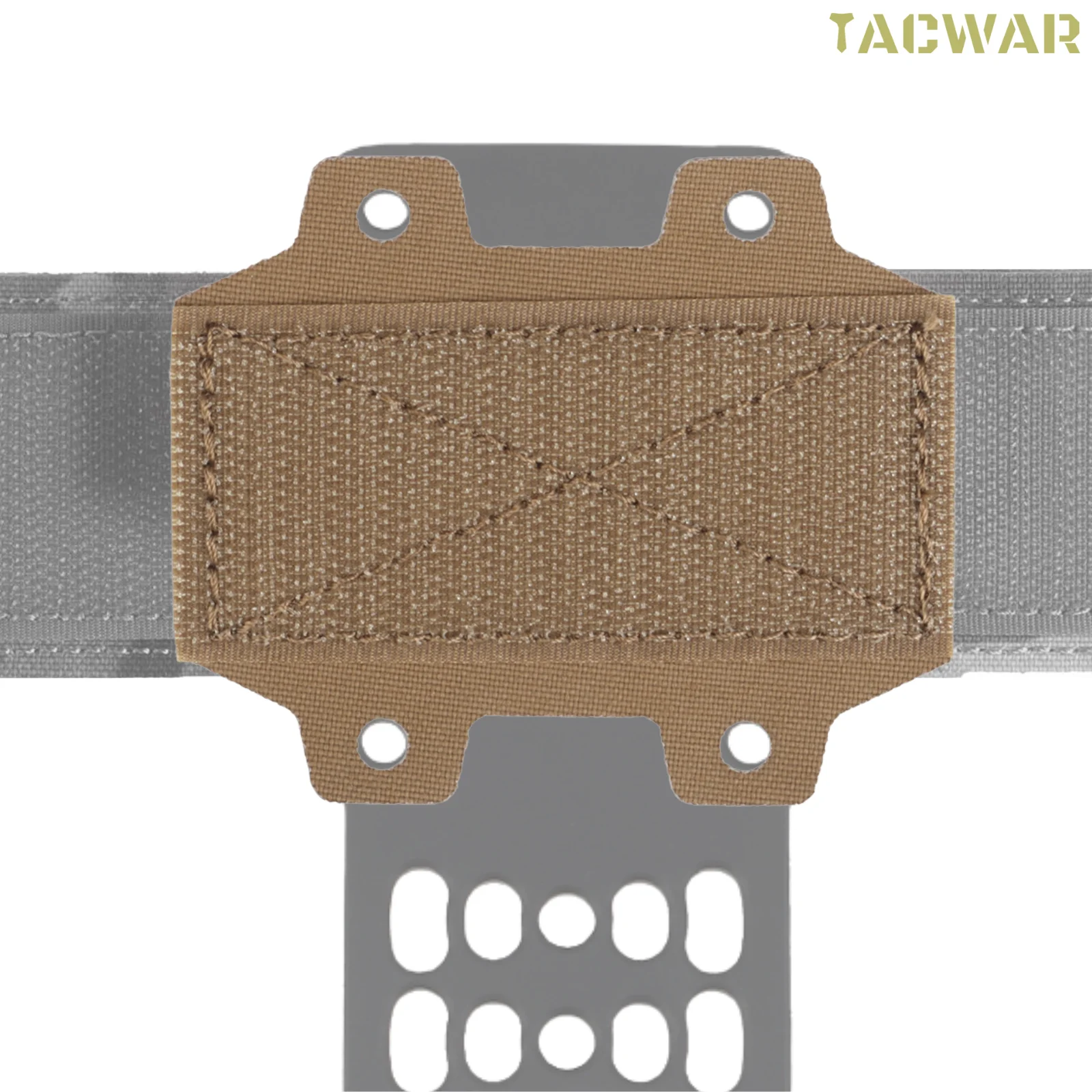 Adaptador porta-pistola táctico con velcro para montaje en pierna