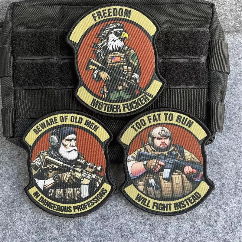Parche táctico Rifleman M4 – Insignia velcro para equipo militar - imagen 5