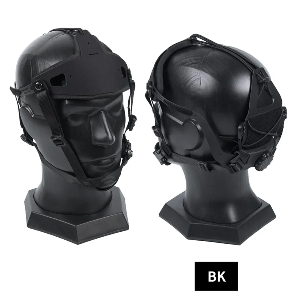Gafas visión nocturna montura acero para casco y soporte táctico - imagen 3
