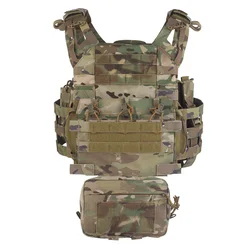 Chaleco Táctico Poseidon Defense JPCV3 Portaplacas MOLLE