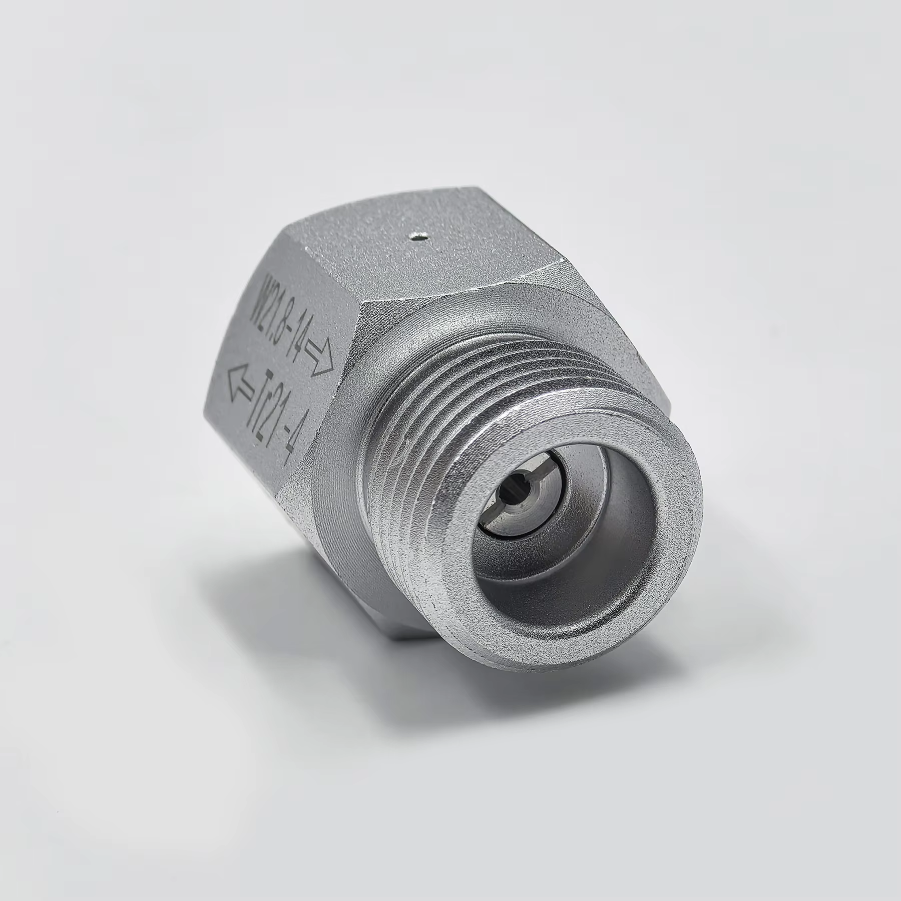 Adaptador TR21-4 a W21.8-14 para cilindro CO2 de barriles Corny y soda - imagen 3