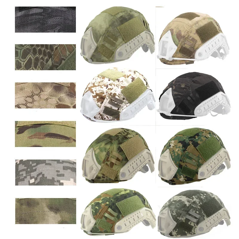 Funda Táctica de Camuflaje para Casco FAST - imagen 4