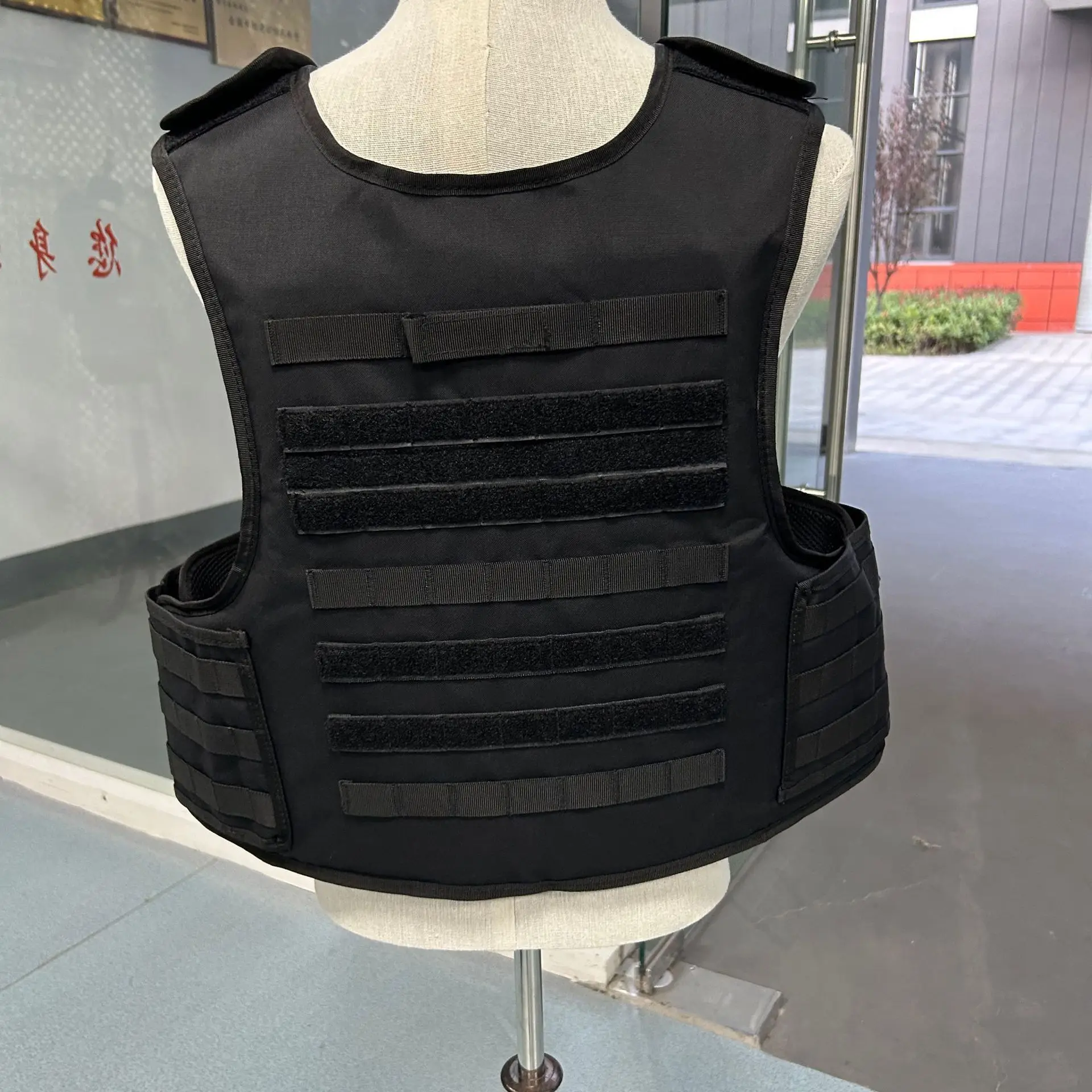 Chaleco antibalas NIJ IIIA táctico de armadura corporal MOLLE - imagen 4