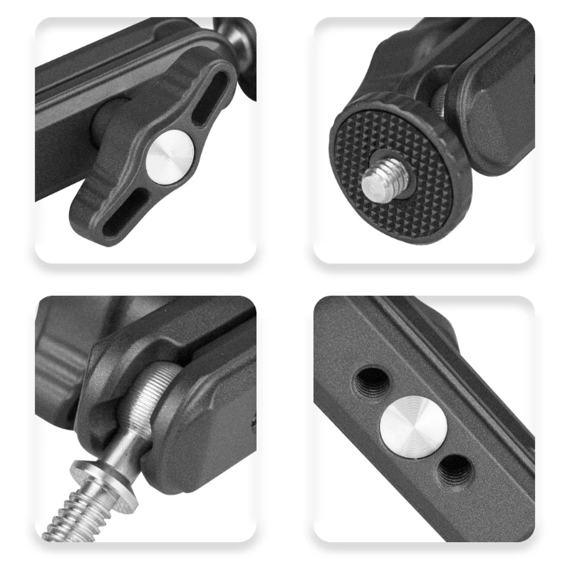 LAOD soporte articulado de acero inoxidable ajustable para cámaras - imagen 4