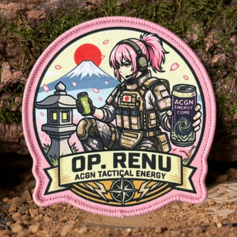 Parche táctico anime – Insignia velcro MOLLE para chaleco o mochila - imagen 4