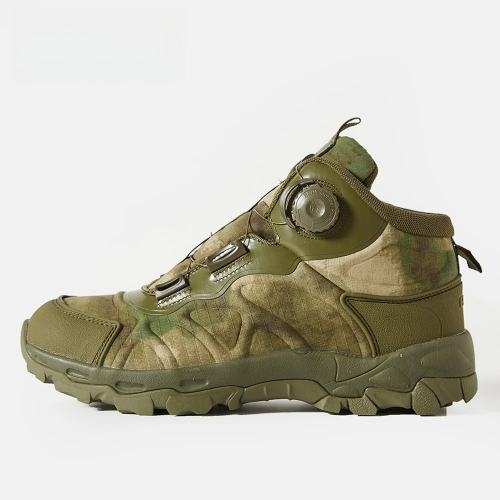Botas tácticas camuflaje ripstop antideslizantes para senderismo - imagen 5