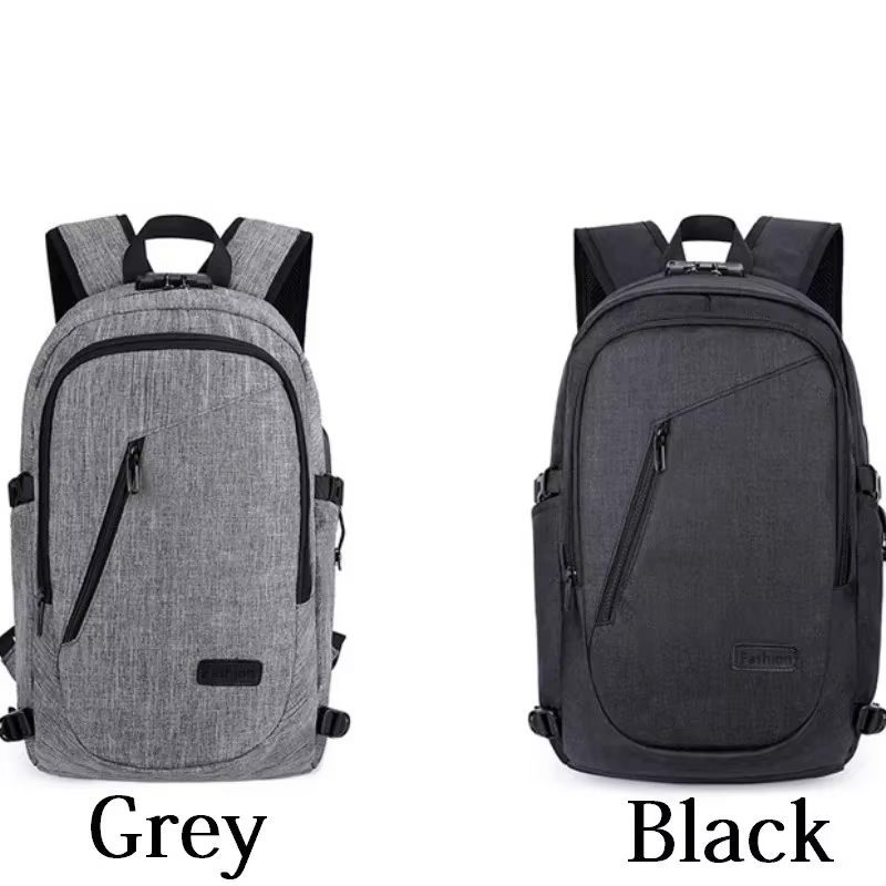 Mochila táctica antirrobo con puerto USB EDC alta capacidad - imagen 3