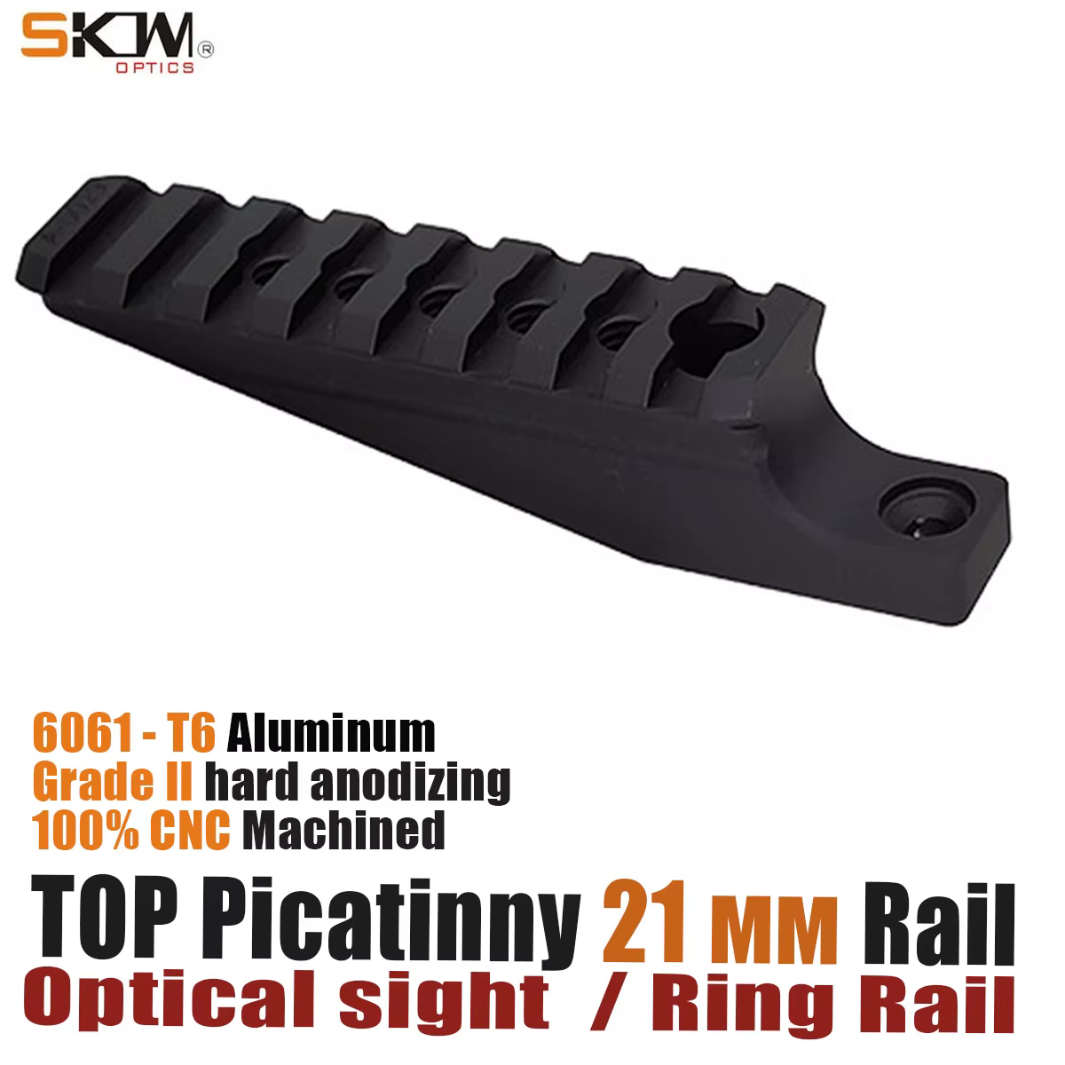 Anillos de alcance Picatinny FDE QD carril superior para visor - imagen 5