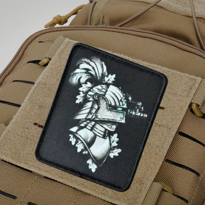 Parche táctico soldado estampado – Insignia moral para ropa y mochilas - imagen 4