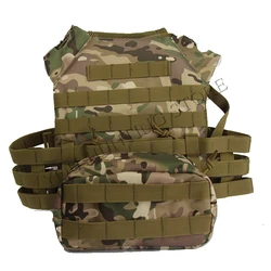 Bolsa táctica MOLLE drop leg multicalibre ripstop EDC