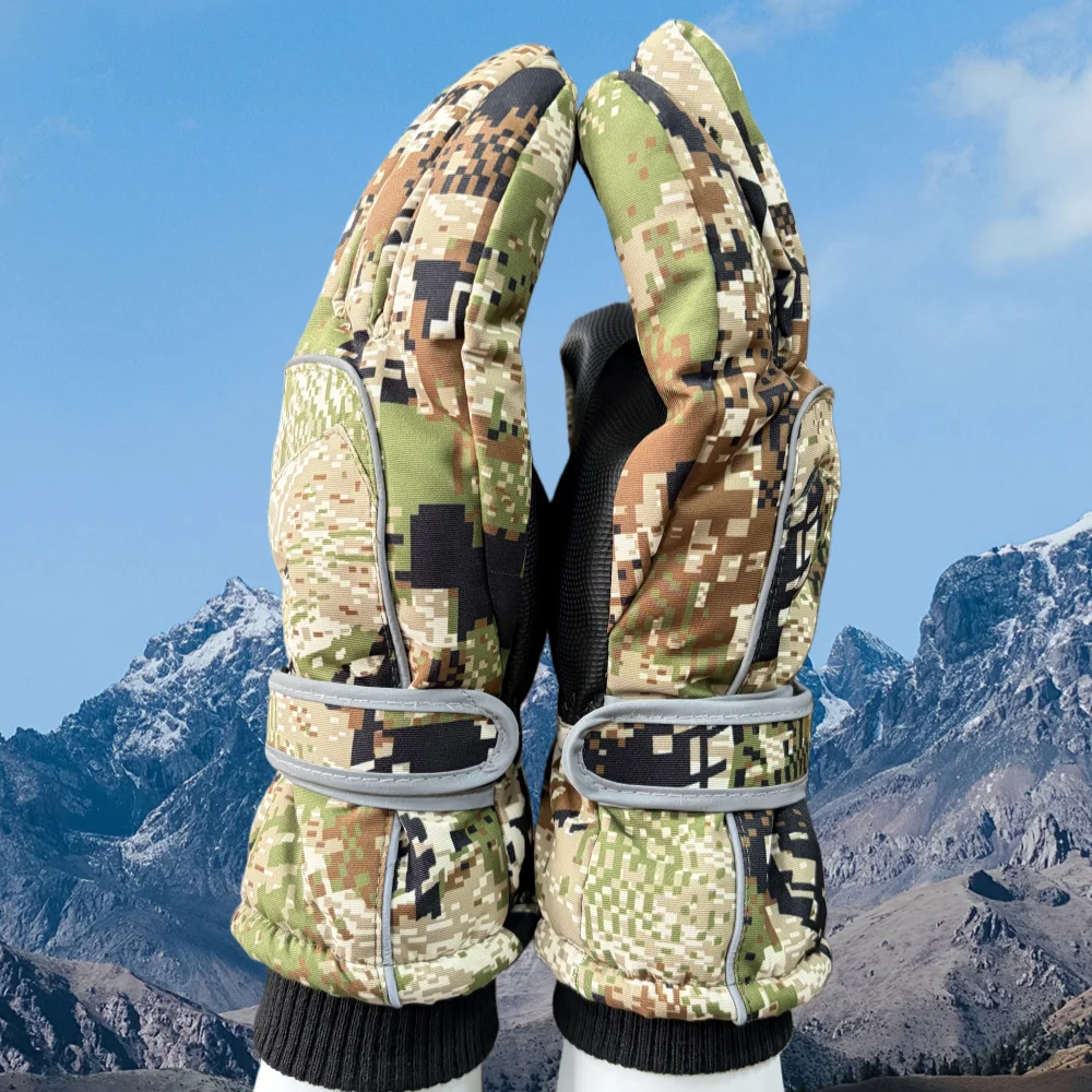 Guantes tácticos de invierno cálidos para trabajo aire libre - imagen 2
