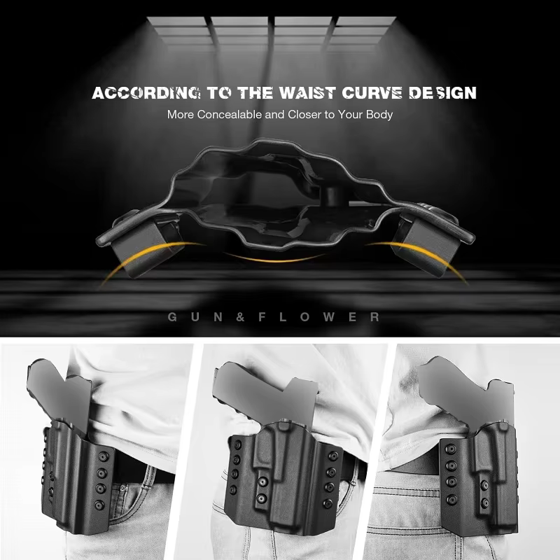 Pistolera Walther P99 Kydex OWB táctica resistente para cinturón - imagen 4