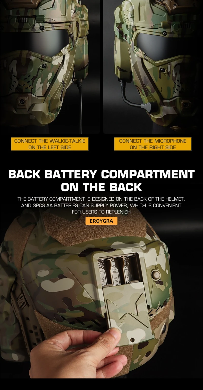 Equipo de camuflaje para airsoft y utilería