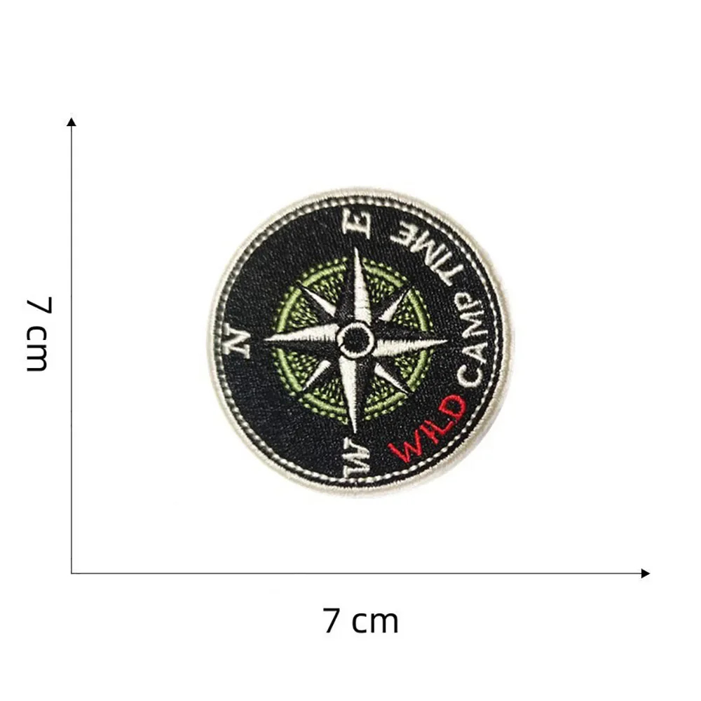Parche bordado resistente para ropa outdoor – Ideal senderismo y camping - imagen 4