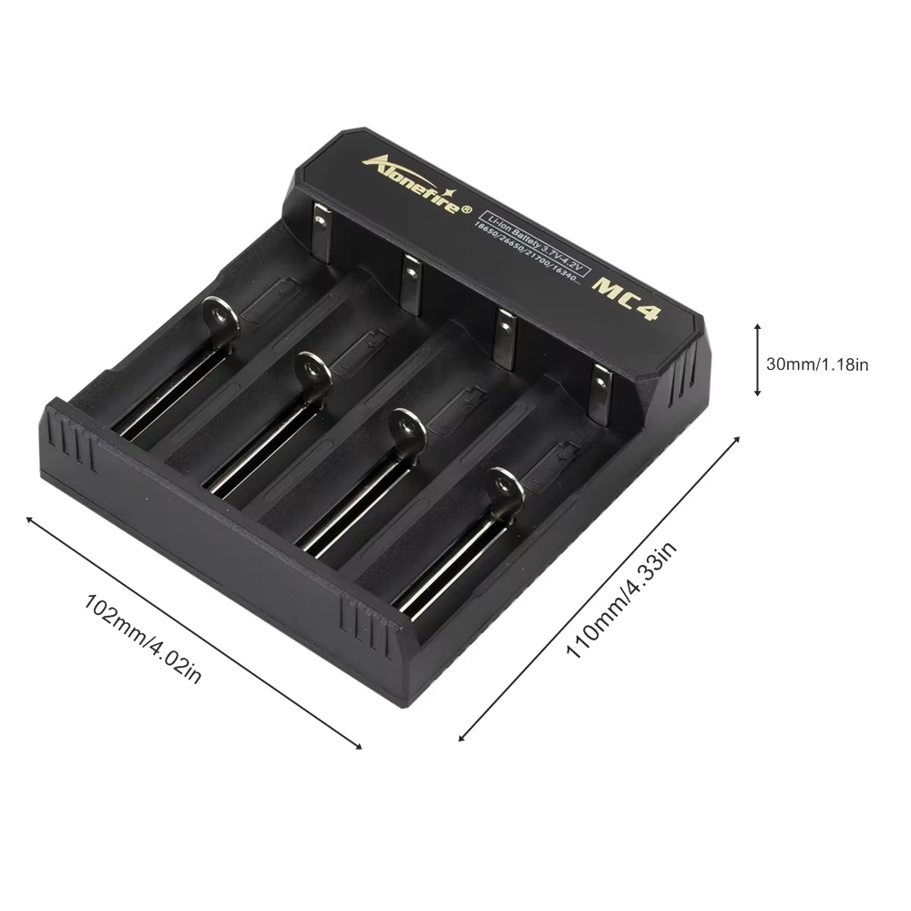 Cargador USB Li-Ion para baterías recargables de linterna frontal - imagen 5