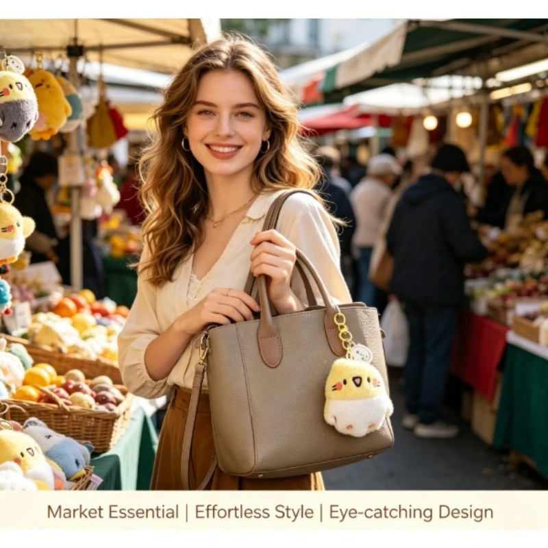 Colgante de peluche loro mini para bolsos y llaves, adorable - imagen 4