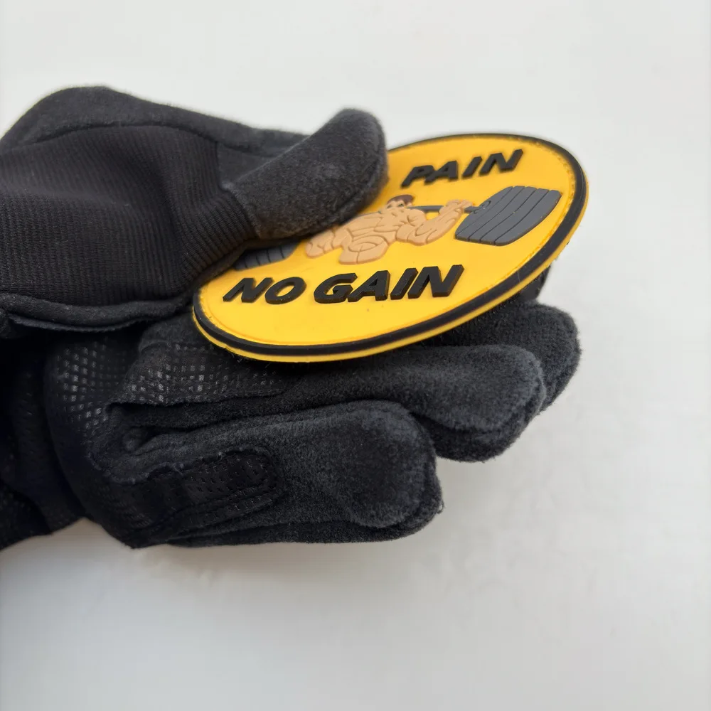 Parche PVC táctico Sin dolor no hay ganancia para chaquetas y mochilas - imagen 3