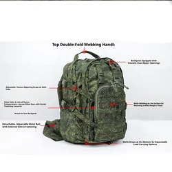 Mochila táctica camuflaje EMR para montaña y entrenamiento