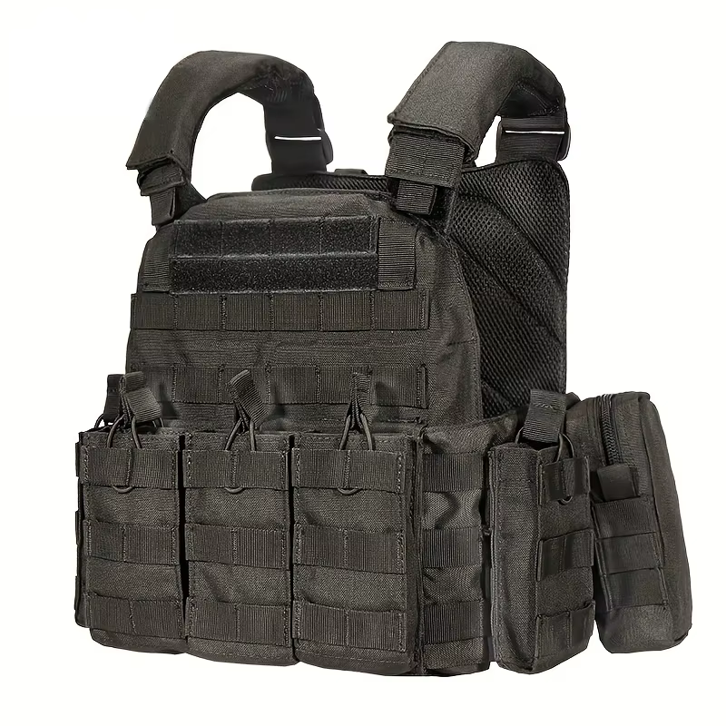 Chaleco táctico de entrenamiento con equipamiento modular
