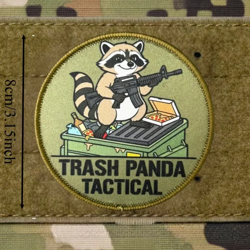Animal Squad Parche táctico castor con gancho y bucle MOLLE militar - imagen 3