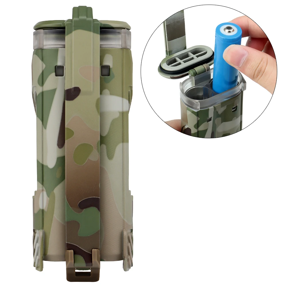 Estuche táctico MOLLE resistente al agua para baterías y herramientas - imagen 3