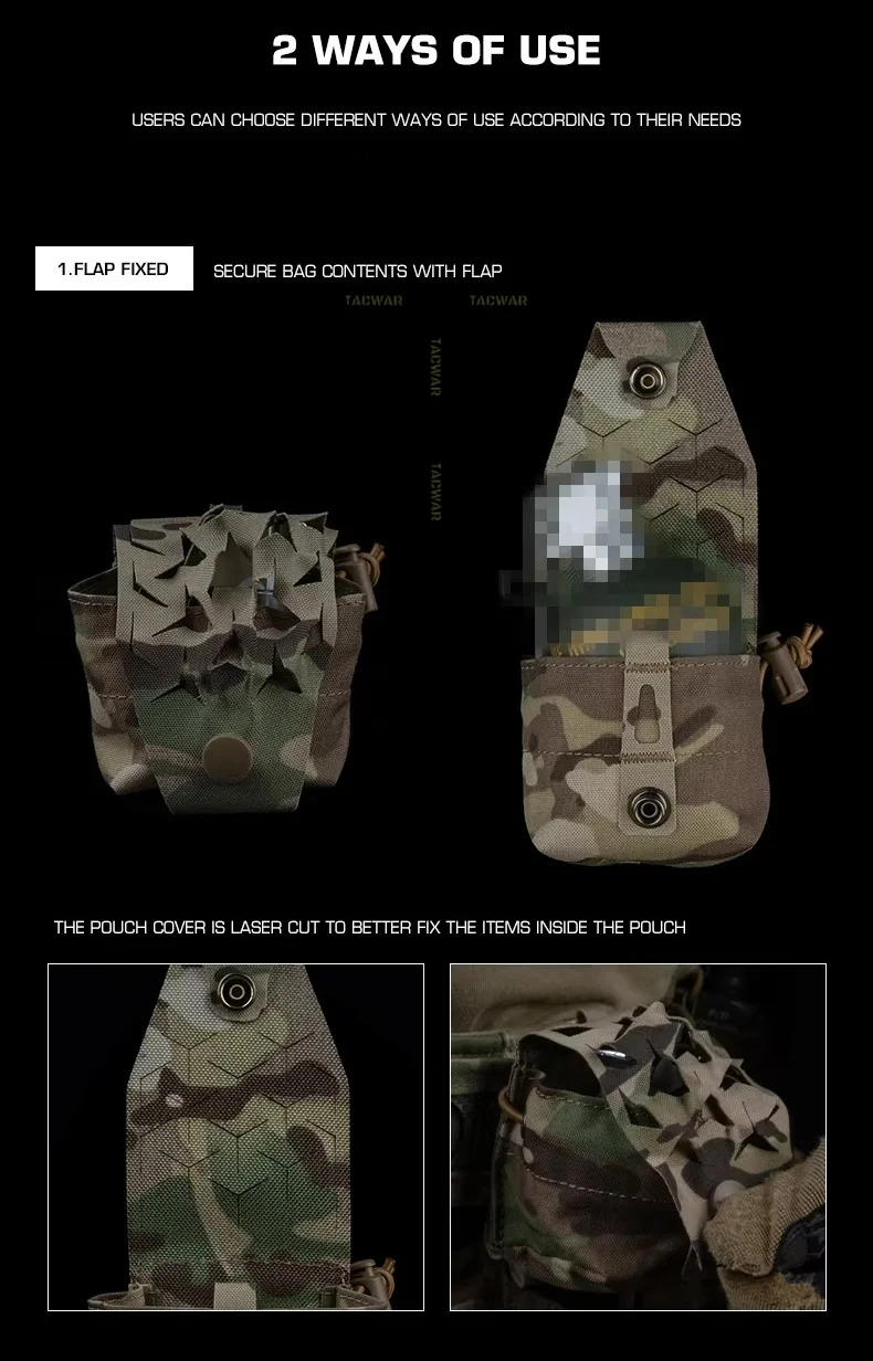 Pouch táctico para granadas en airsoft