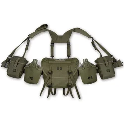 Réplica M1956 bolsa larga estilo militar WW2 coreano