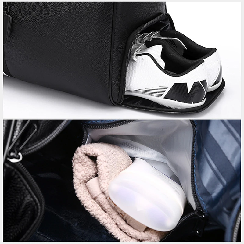 Bolsa deportiva separador estanco y bolsillo para calzado - imagen 2