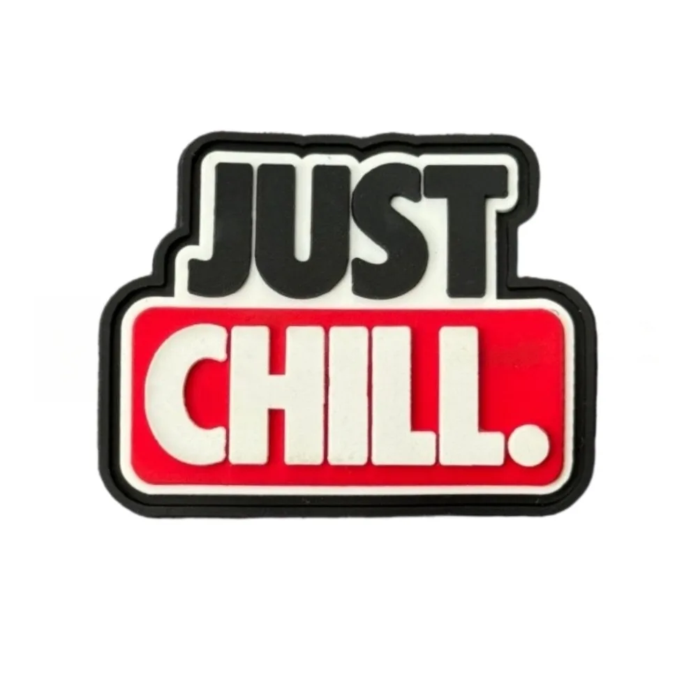 Parche táctico moral Just Chill de goma 3D impermeable - imagen 4