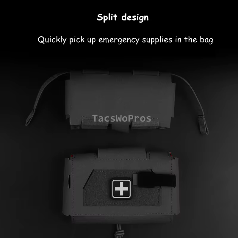 IFAK kit de trauma táctico compacto con bolsa médica portátil - imagen 4