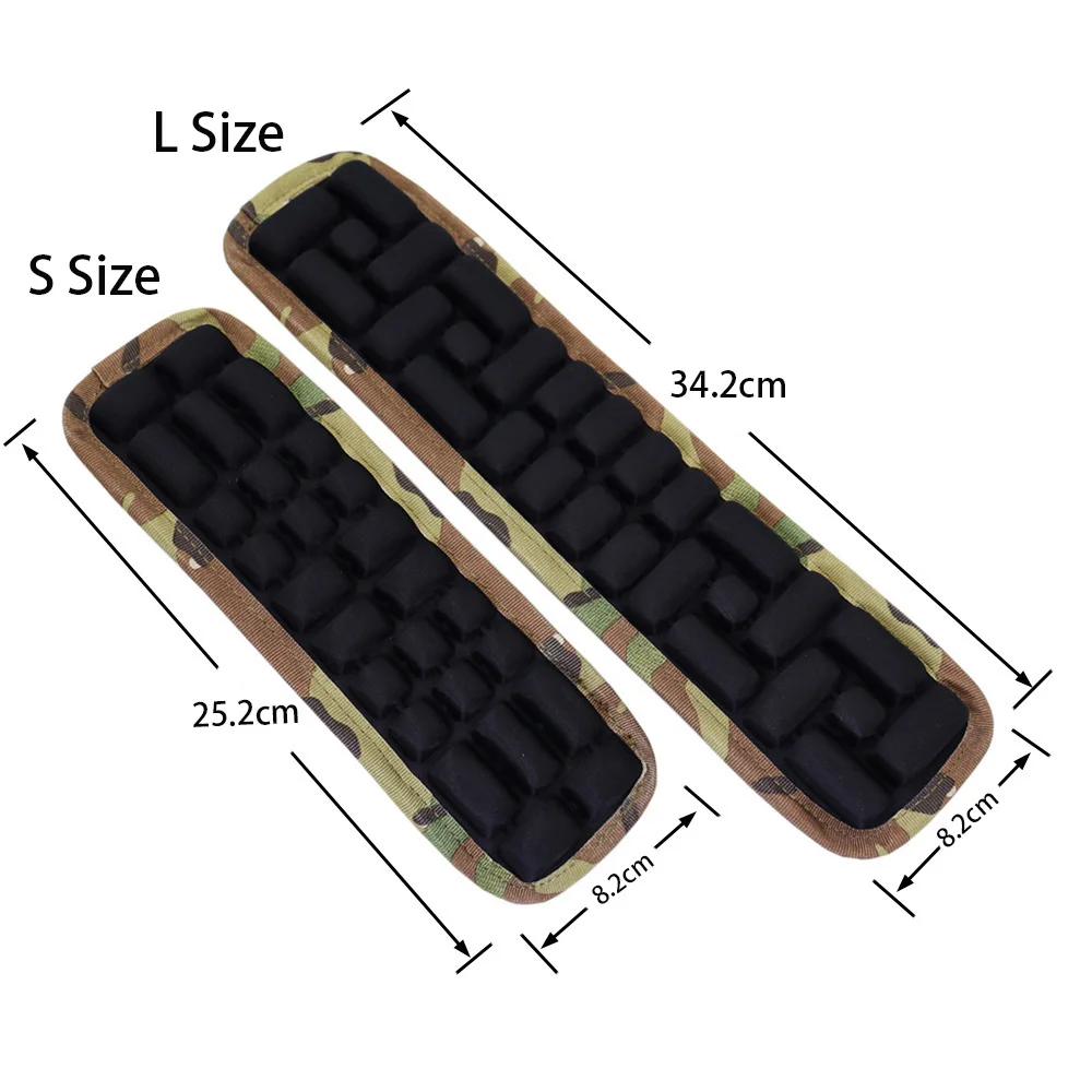 Almohadillas tácticas para correas de hombro con amortiguación de aire - imagen 5