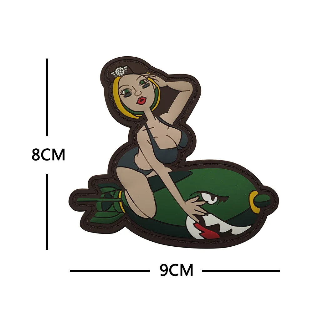 Diseño 3D tipo insignia aérea