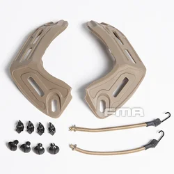 Juego de rieles Picatinny lateral para casco táctico – Accesorios M-LOK