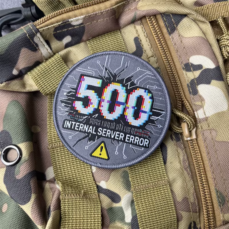 Parche táctico bordado militar con velcro para ropa y mochilas - imagen 2