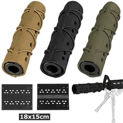Funda protectora táctica para silenciador de rifle airsoft