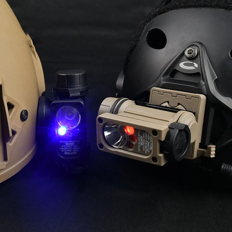 Luz IR táctica faro y señal tricolor intermitente para exterior - imagen 2