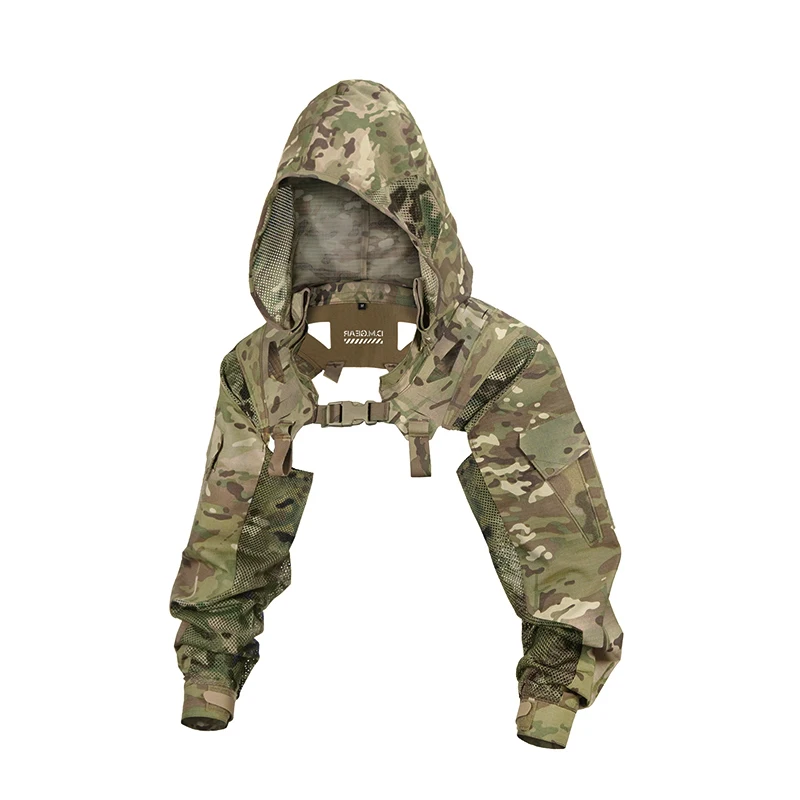 DMgear Abrigo táctico con capucha transpirable para aire libre - imagen 2